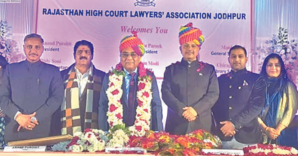 New CJ Shrivastava felicitated in Jodhpur